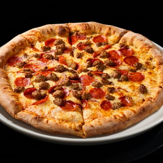 Friday Special 16" Meat Lovers Side Of 6 Wings